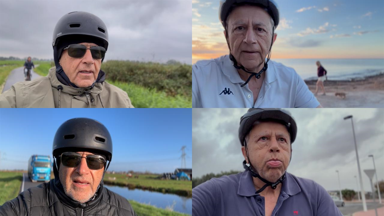 iBografi – One man show on a bike